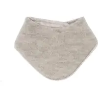 Maximo Baby's Jersey Fleece Halstuch m. Klettverschluss Sciarpa Bambini (One Size, grigio)