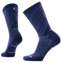 Smartwool Run Zero Cushion Crew Socks Calze da running (46-49, blu)