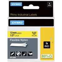 Dymo Nastro 18490 (S0718080) - Nero su giallo (12 mm)