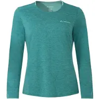 Vaude Women's Essential L/S T-Shirt Maglia funzionale Donna (38, turchese)