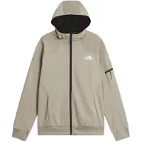 The North Face Mountain Athletics Full Zip Fleece 2.0 Giacca in pile Uomo (L, grigio)