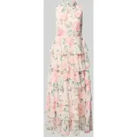 Vero Moda Abito 'VMFelicia' verde / verde pastello / rosa pastello / rosa chiaro
