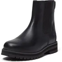Timberland per donna. TB0A2KK2W021 Stivaletti Chelsea in pelle Britton Drive nero (38 W), Basso, Nessuno, Casual