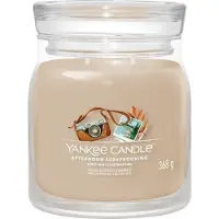 Yankee candle Signature Afternoon Scrapbooking Vetro Medio 368 g — Candela