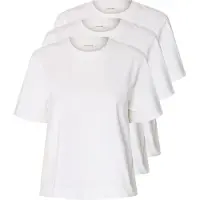 Selected T-shirt Donne Bianco XS