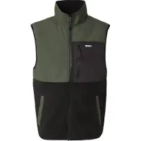 Iriedaily Auf Deck Fleece Vest Gilet in pile Uomo (XXL, nero)