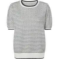 TATUUM Pullover 'Kafo' navy / bianco