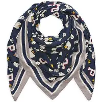 Codello Foulard crema / navy / grigio / rosso scuro