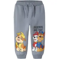 Name it Pantaloni 'NMMARGUS PAW' blu fumo / giallo / rosso scuro / bianco