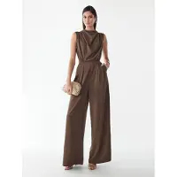 BWLDR Tuta jumpsuit 'Annie' marrone