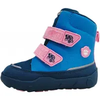 Affenzahn Kid's Mid Boot Chamude Comfy Scarpe invernali Bambini (24, blu)