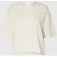 Selected Camicetta Con Maniche A 2/4 Donne Bianco L