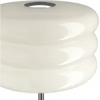 Eglo Piantana Tortora, bianca, vetro, metallo, altezza 153 cm, E27