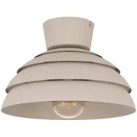 Eglo Plafoniera Vittorito, beige sabbia, metallo, E27