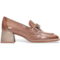 Hispanitas per donna. HI243590 Mocassini in pelle marrone (35), 3 a 5cm, Nessuno, Casual