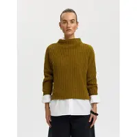 Selected Pullover Donne Marrone L