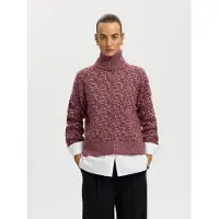 Selected Pullover A Maglia Donne Rosso L