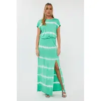 Esqualo Skirt Tie Dye Green Taglia: M | Maxi gonne Outlet | Donna | Verde