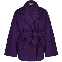 Circle of trust Jade Jacket Violet Taglia: S | Cappotti monopetto Outlet | Donna | Viola