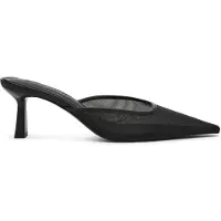 Steve madden Lisbeth Mules Black Mesh Taglia: 36 | Tacchi Alti Outlet | Donna | Nero