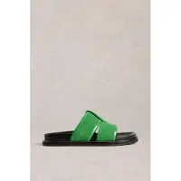 White Stuff Ziggy Slider Footbed Bright Green Taglia: 5 | Infradito Outlet | Donna | Verde