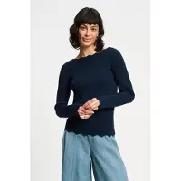 Pom Amsterdam Top - Bodhi Nightfall Blue Taglia: 44 | Maglie a manica lunga Outlet | Donna | Blu
