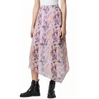 AllSaints Rhea Masala Skirt Mink Pink Taglia: 12 | Maxi gonne Outlet | Donna | Rosa