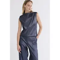 Summum Woman Top Glitter Royal Blue Taglia: 34 | Magliette intime Outlet | Donna | Blu