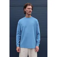 Kultivate Long Sleeve Luxury Drip Ice Blue Taglia: S | Maglie a manica lunga Outlet | Uomo | Blu