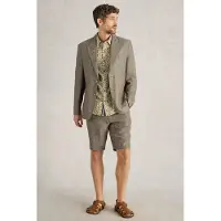 White Stuff Peak Lepal Linen Blazer Khaki Green Taglia: 40 | Blazers Outlet | Uomo | Bianco