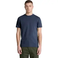 Timberland Oyster River Chest Logo Ss Tee Slim Dark Sapphire Taglia: XXL | Magliette basic Outlet | Uomo | Blu