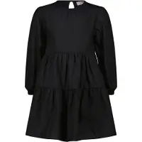 Vingino Girls Pippa Midi Dress Deep Black Taglia: 12 | Vestiti Outlet | Unisex | Nero