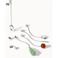 Purelei Magma Ohrringe Silver Taglia: OS | Orecchini Outlet | Donna | Grigio