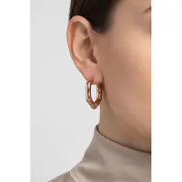 Purelei Hexagon Ohrringe Rosegold Taglia: OS | Orecchini Outlet | Donna | Rosa
