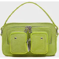 Núnoo Helena Suede Lime Taglia: OS | Borse a mano Outlet | Unisex | Verde