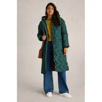 White Stuff Sloane Quilted Coat Dark Green Taglia: 24 REGULAR | Parka Outlet | Donna | Verde