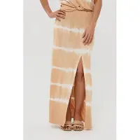 Esqualo Skirt Tie Dye Sand Taglia: XXL | Maxi gonne Outlet | Donna | Marrone