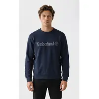 Timberland Northwood Linear Logo Bb Crew Sweatshirt Dark Sapphire Taglia: S | Maglioni a maglia Outlet | Uomo | Blu