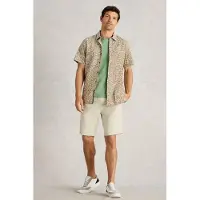 White Stuff Finsbury Leaf Printed Shirt Green Print Taglia: XS | Camicie Casual Outlet | Uomo | Verde