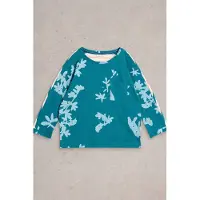 White Stuff Demi Dolman Blue Print Taglia: 12 | Maglie Sportivi Outlet | Donna | Blu
