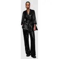 AllSaints Carina Sequin Kimono Black Taglia: 2 | Giacche Outlet | Donna | Nero