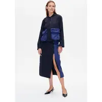 Baum und pferdgarten Bola Jacket Black Blue Nylon Taglia: 34 | Trench Outlet | Donna | Nero