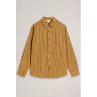 White Stuff Stripe Twill Shirt Light Tan Taglia: M | Camicie Casual Outlet | Uomo