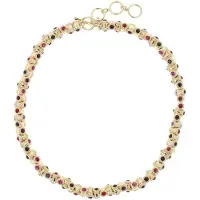 Otazu Vintage Barrel Necklace Siam Red Taglia: OS | Collane Outlet | Donna | Rosso
