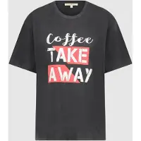 Circle of trust Hope Tee Coffee Take Away Taglia: XS | Maglie Sportivi Outlet | Donna | Marrone