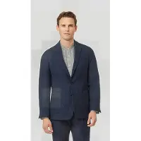 Charles Tyrwhitt Navy Extra Slim Fit Textured Wool Blend Suit Jacket Blue Taglia: 38R | Giacche leggere Outlet | Uomo | Blu