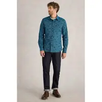 White Stuff Waves Printed Shirt Blue Print Taglia: XL | Camicie Casual Outlet | Uomo | Blu