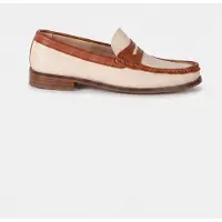 Lk bennett Solaris Penny Slot Tan Taglia: 41 | Mocassini Outlet | Donna