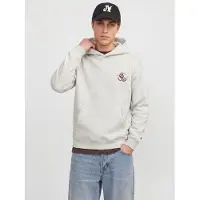 Jack & jones Felpa Con Cappuccio Stampa Sul Retro