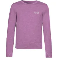 Jack Wolfskin Kid's Trail L/S Maglia funzionale Bambini (164, fuchsia)